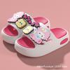 Children's summer cartoon slippers with a soft, cushy feel, suitable for boys and girls, indoor and outdoor, odor-resistant, non-slip, soft-soled