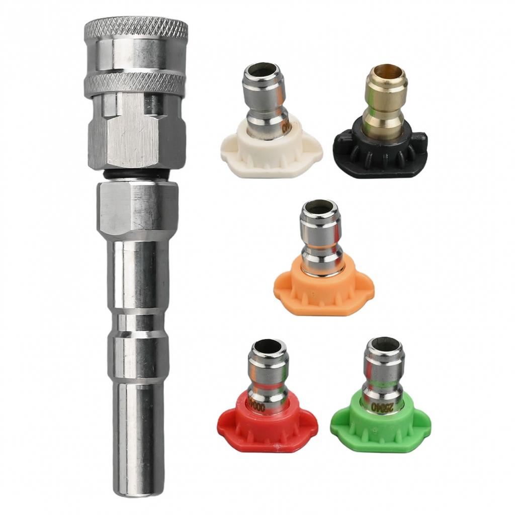 Efficient Stainless Steel High Pressure Washer Adapter 14IN for Nilfisk KEW