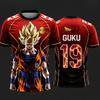2026 Летняя Ретро Футболка Dragon Ball для Фитнеса Мужская Оверсайз 3D Печать Короткий Рукав Семейная Унисекс Детская Спортивная Футболка