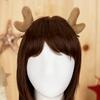 Partypang Christmas Fluffy Rudolph Hairpin, Brown