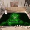 Коврик для двери с логотипом Jägermeister, скандинавский стиль, для спальни, гостиной, прихожей, балкона, противоскользящий, Alfombra