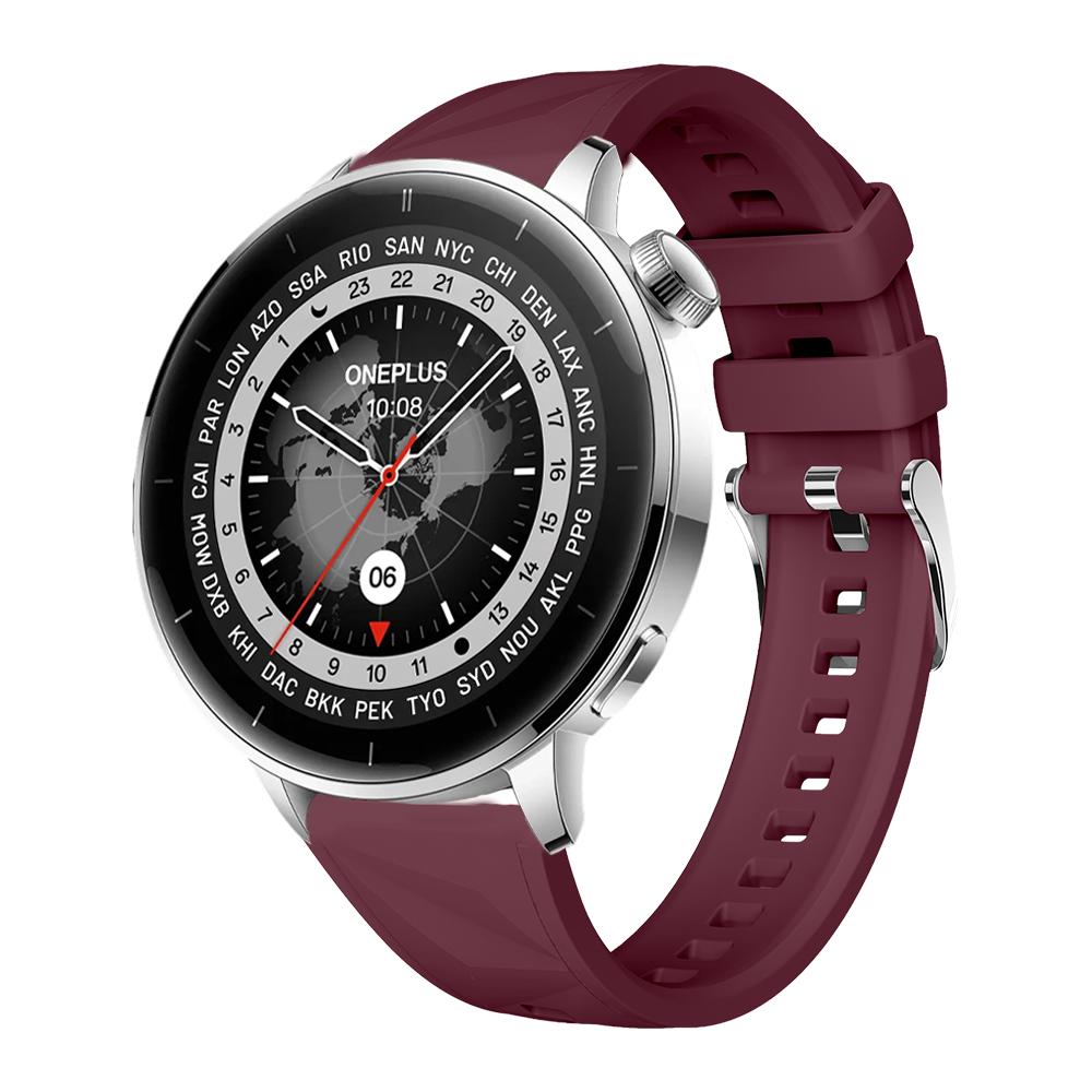 18-мм ремешки для Oneplus Watch 3 43 мм, мужские и женские, силиконовый браслет, совместимый с Oppo Watch X2 Min, мягкий, дышащий