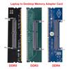 Адаптер-карта памяти DDR3 DDR4 DDR5 для ноутбука в настольный компьютер SO-DIMM на PC DIMM Мини-флешка Адаптер-разъем ОЗУ