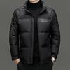 Men's High-End Stand-Collar Ultra-Thick Cotton Jacket - Autumn/Winter Short Warm Coat