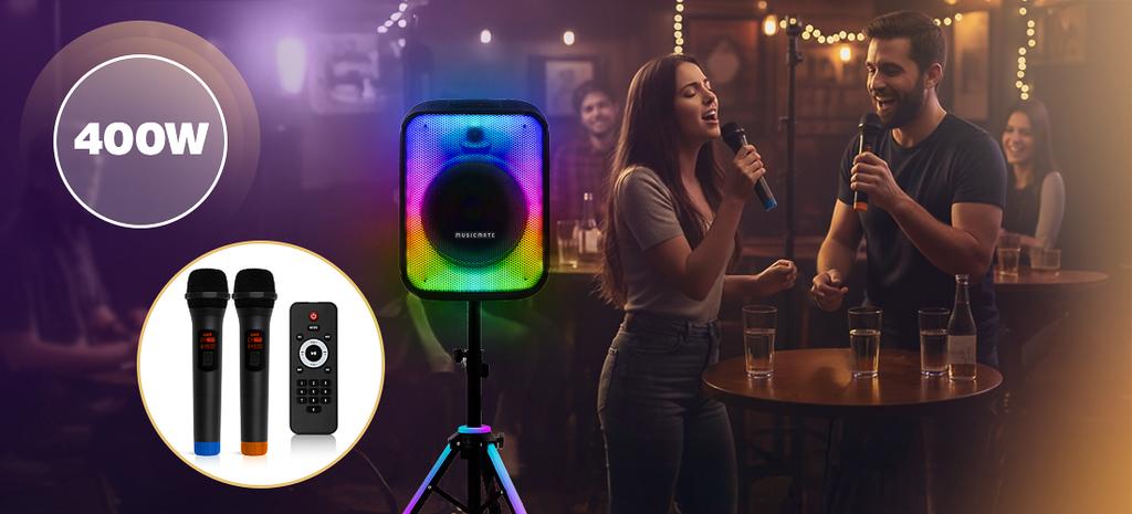 MusicMate MM-SC1000 PartyPowerX Sound System