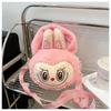 Плюшевая игрушка-эльф, мультяшная периферийная, милая сумка через плечо labubu для девочек, сумка для хранения кроссбоди