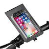 Waterproof Bicycle Handlebar Holder Bag Touch Screen Handlebar Phone Holder Bicycle Mobile Phone Holder for 4.7-6.5 Inch Phone