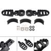 Universal Front Footrests Foot Pegs Fit for Motorcycle with 1.25 Inches Bars