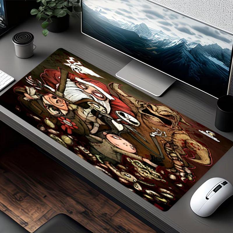 The Nightmare Before Christmas Print Mouse Pad, for Keyboard Pad Laptop PC Mat for Office Home Use, Desk Decor, Perfect Birthday Gift for Gamers
