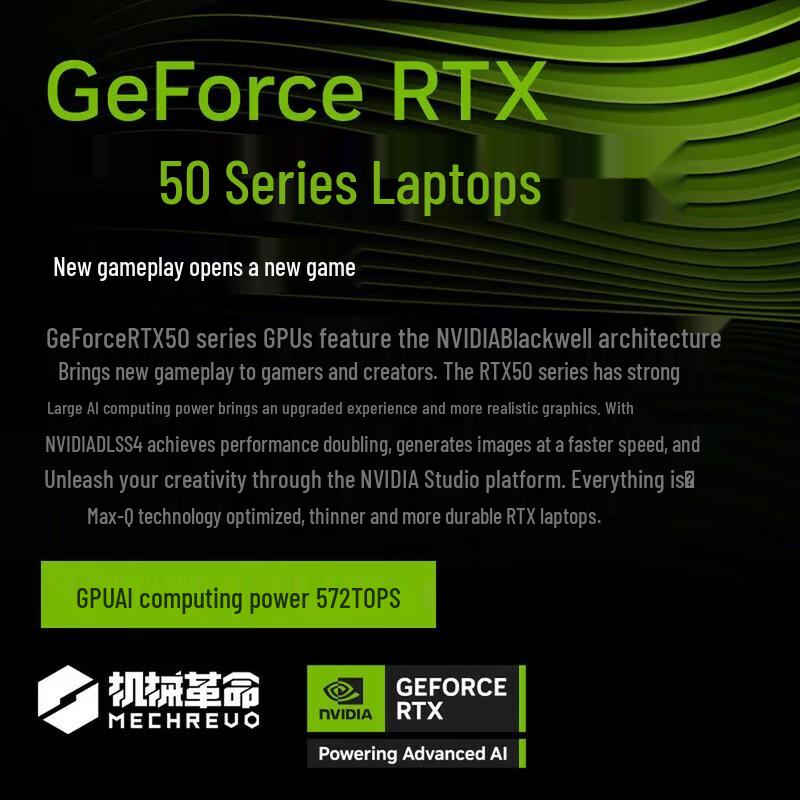 Игровой ноутбук MECHREVO Aurora X 16" (i7-14650HX/RTX 5060) (Китайская версия)