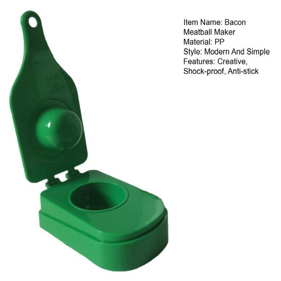 Пресс-форма для фрикаделек с беконом, форма для бананов, форма для фрикаделек, ударопрочная форма для чашек