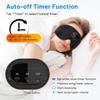 3D Bluetooth Compatible 5.3 Timed Sleep Eye Mask Earphones Built In White Noise Music with Mic Shading Sleep Headphones Relax