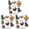 Exquisite Godzilla Movie King Of The Monsters Cute Mini Action Figures Set