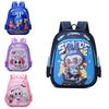 Colorful Cartoon Backpack For Kids Featuring Cute Design And Lightweight Nylon Material