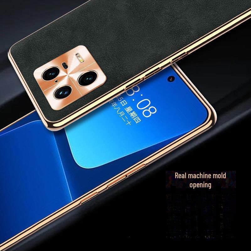 Кожаный чехол-книжка для Xiaomi 15: Совместимо с 14 Pro, 12sp, 11 Ultra; Премиальная защита из овчины