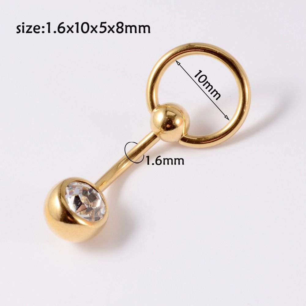 Нишевый дизайн штанга круглая пирсинг тела женское кольцо для пупка для девушки гвоздик для пупка пирсинг пупка клип