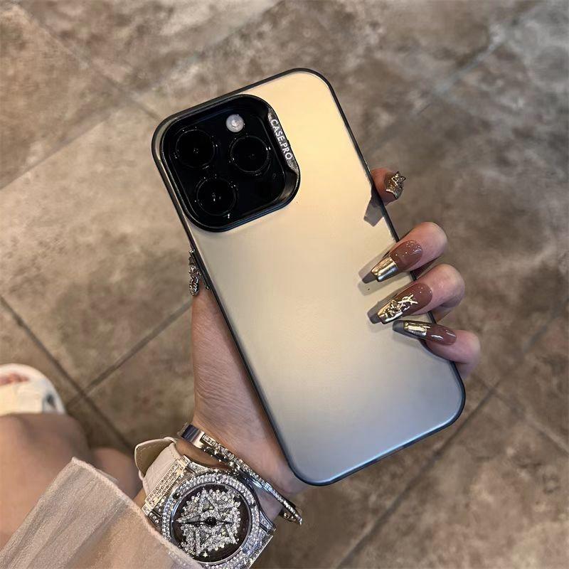 Роскошный матовый чехол для телефона iPhone 11 12 13 14 15 Pro Max Plus X Xs Max XR противоударный чехол-бампер