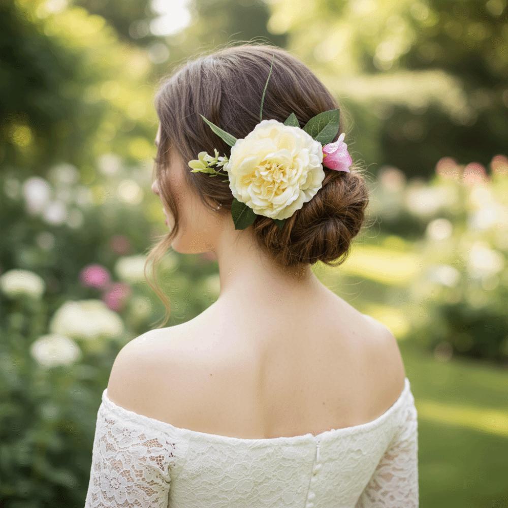 Bohemian Flower Hair Comb Hair Clip Wedding Bride Accessories  Water Splashing Festival