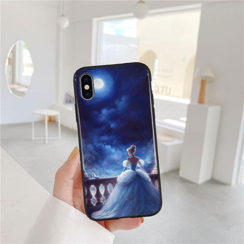 CJ36 Disney Cinderella Soft Shell Phone Case for Samsung Galaxy Note 10 20 S23 S24 S25 Ultra FE Plus Edge Lite A02S A35 A07 A17