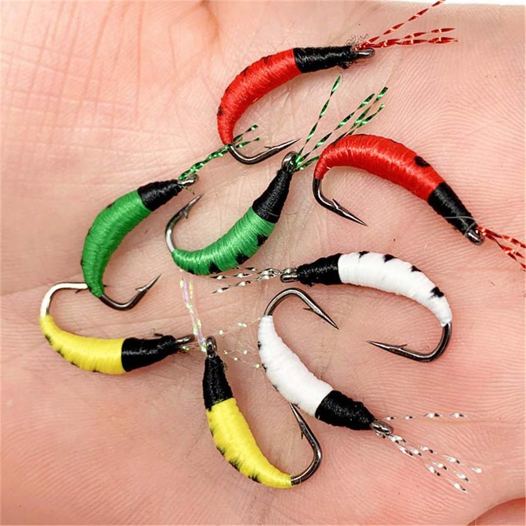 1/3Pcs Realistic Artificial Fly Fishing Lures Fly For Trout Fishing Artificial Insect Bait Lure Fishing