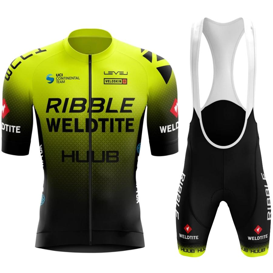 Team Wielertui Set Fietsleding Mtb Bike Kleding Uniform Maillot Ropa Ciclismo Man Fietspak 2026 Summer Breathable Cycling Suit Set