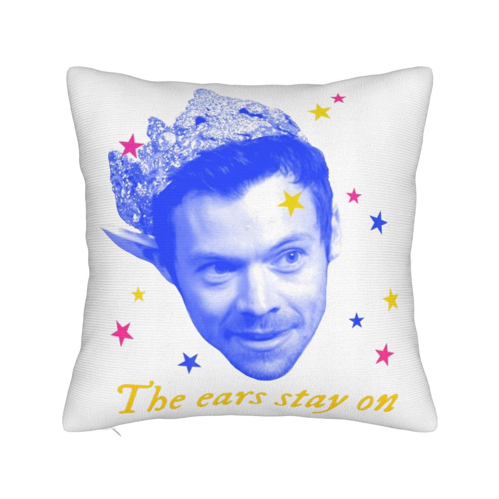 Harrys Styles Kiss All The Time Disco Occasionally Pillowcase Printing Cushion Cover Decoration Throw Pillow Case Cover