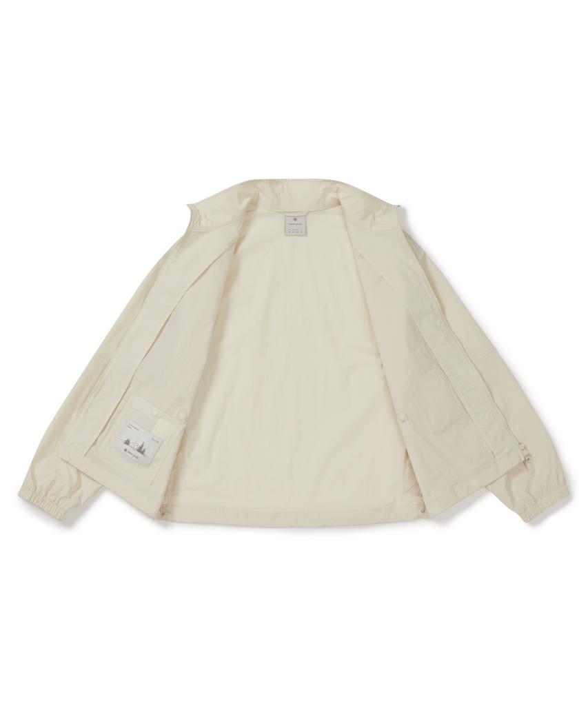 SNOWPEAK APPAREL Женская ветровка Root с воротником-стойкой (S26Mwrwb65) Песочно-бежевый