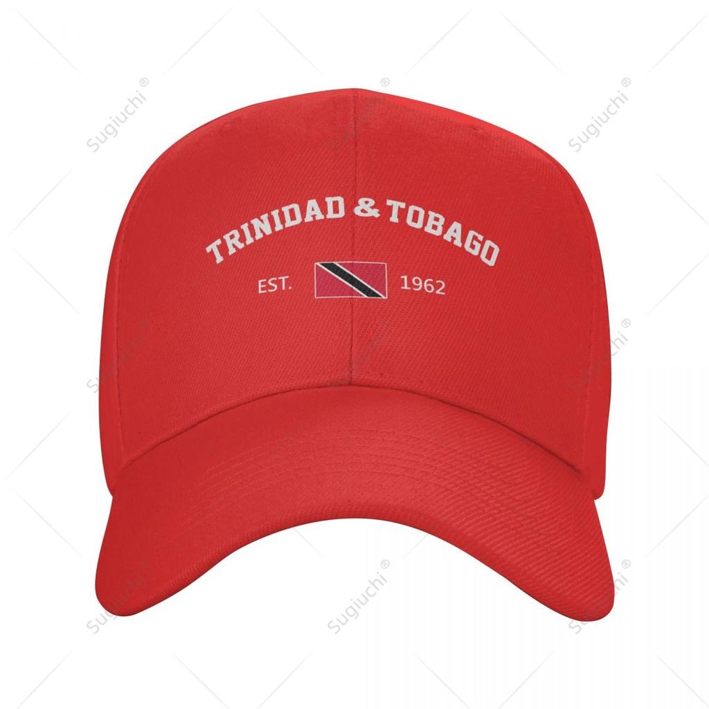 Unisex Baseball Cap Trinidad And Tobago EST Independence Day Wild Sun Shade Peaked Adjustable Outdoor Caps for Unisex Women