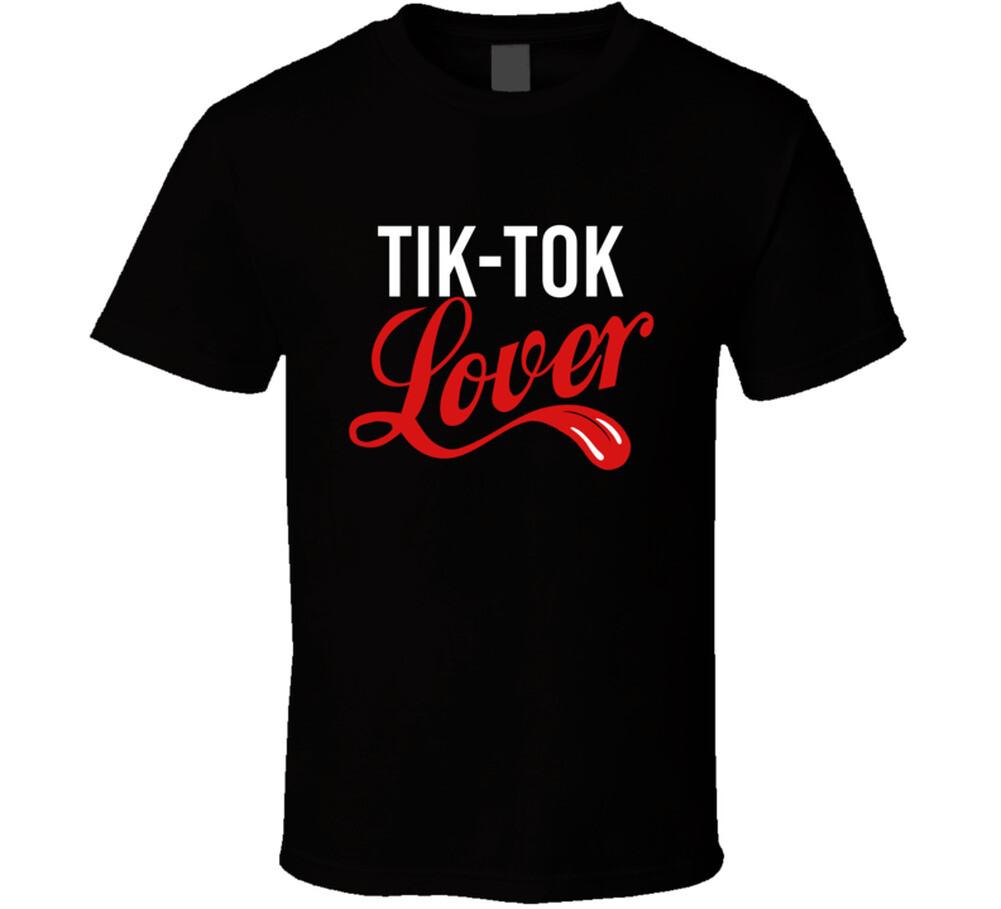 I Love Tik Tok Tk Gift T Shirt Mens Womens Tees Top