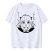 Y2k Shirt Anya Forger Spy X Family Anime T Shirt Kawaii Cartoon Mens/Women Tops Harajuku Unisex Fashion Streetwear Manga Tshirt
