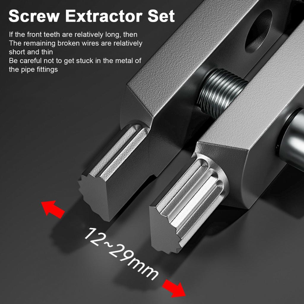 Набор для извлечения сорванных винтов Yousheng, высокая твердость, широкое применение, простой в использовании, портативный набор для извлечения поврежденных винтов и болтов