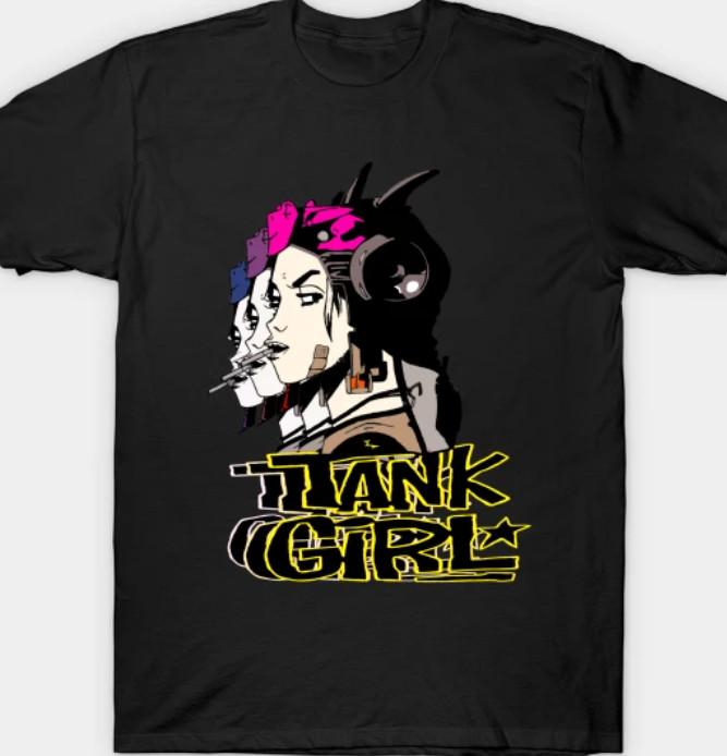SALE Tank Girl T Shirt t shirt cool art shirt halloween gift cute shirt