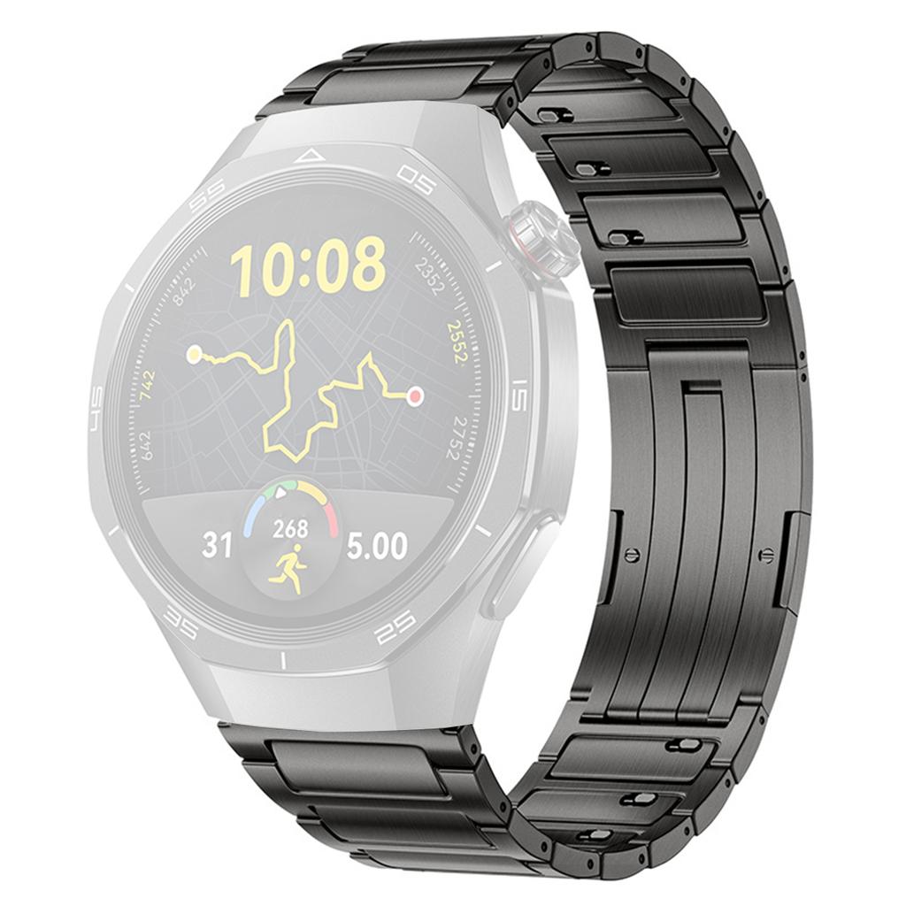 22 мм Полностью съемный металлический ремешок для Huawei Watch GT 6 Pro 46 мм / Oppo Watch X / X2 / 4 Pro Однозвеньевой титановый ремешок для часов
