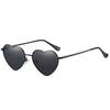 Retro Heart Shaped Sunglasses Fashion Sun Glasses Ultralight Clear Colorful Eyewear For Women Uv400