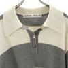 CITEN Border Pattern Long sleeve Polo knit FREE sweater United Arrows Women Used