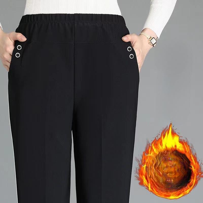 XL-5XL Oversize Casual Pants Women Long Loose Pants Hight Waist Womens New Winter Trousers Female Stretch Pants