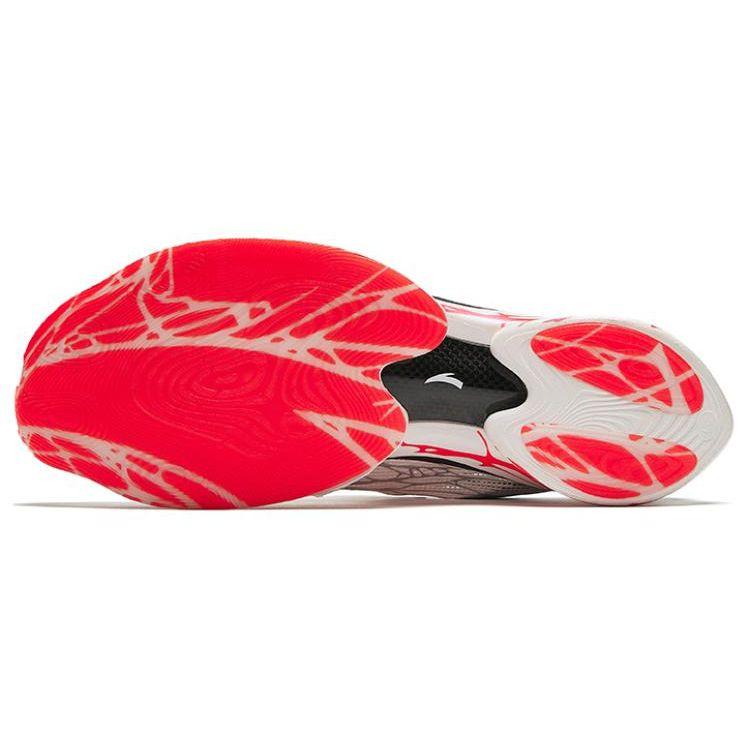 Anta C10 Pro Heartbeat Colorway Удобные амортизирующие нескользящие низкие кроссовки для бега для мужчин белые красные 112455568-2