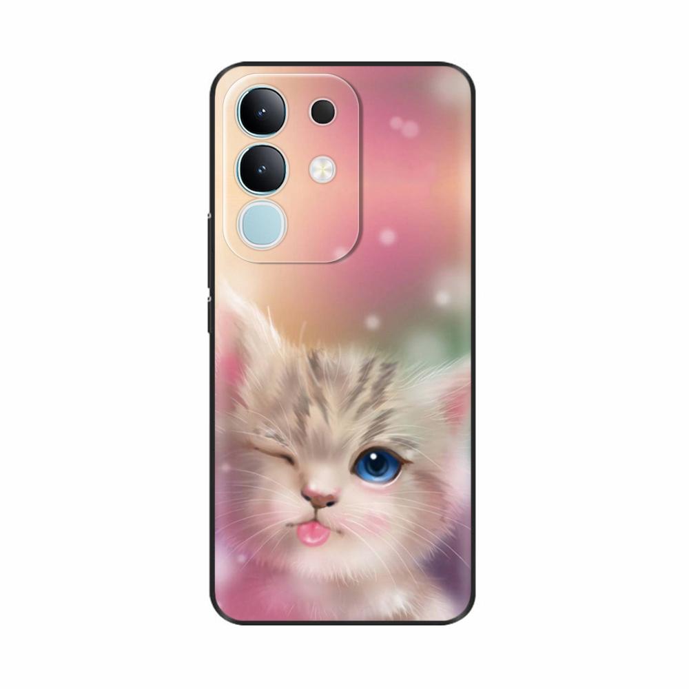 Чехол для телефона Vivo Y29 4G Чехол Мягкий Силикон ТПУ Защитная Задняя Крышка Для Vivo Y300t 5G Чехол для Vivo T4X 5G Ободок Бампер Сумки