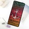 Anchor Boat Phone Case For Samsung Galaxy S24 FE S23 Ultra S21 S22 S25 S26 Ultra S10 Plus S20 FE Cover