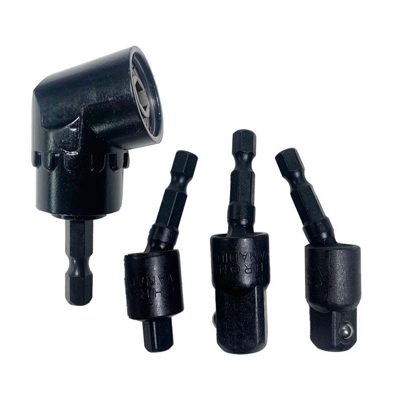 Набор переходников для электрических ключей 1/2 дюйма с шестигранными и квадратными гнездами