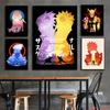 1pc NARUTO Poster Poster Stickers Art Wall Murals Decor Game Room Decor Gifts Kawaii HD Painting Cat Cars