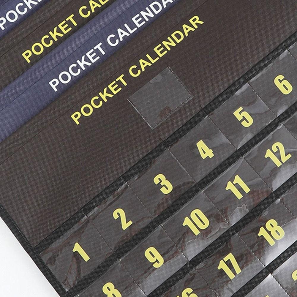 Нетканевый настенный календарь-органайзер Привлекательный настенный органайзер для украшений Спальня