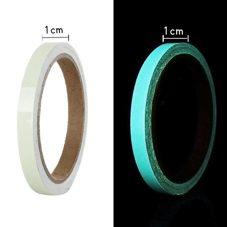 Ультраяркая светящаяся наклейка на стену и пол для идентификации выключателей и безопасности на лестнице