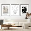 Бохо Матисс Плакат Бежевый Черный Абстрактные Линии Искусства Холст Картины Настенный Принт Фотографии Спальня Гостиная Интерьер Домашний Декор