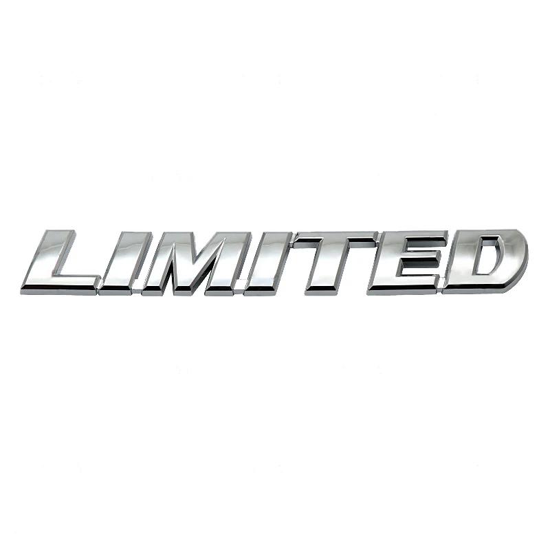 Car Trunk Emblem Sticker for Toyota LIMITED 4Runner Avalon Aygo CHR Auris Rav4 Avensis Camry Auto Decal Exterior Accessories