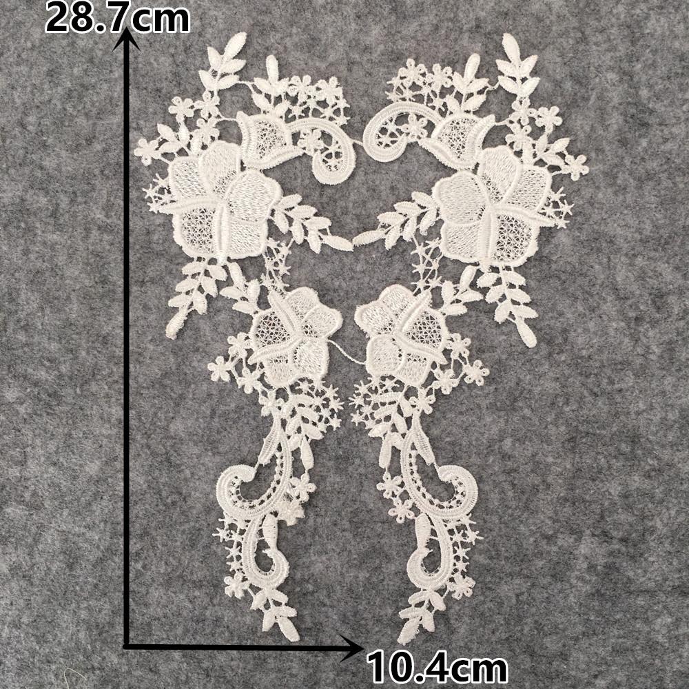 High Quality Polyester Flower Embroidery Diy Lace Lace Collar Decoration Sewing Clothes Hat Bag Accessories