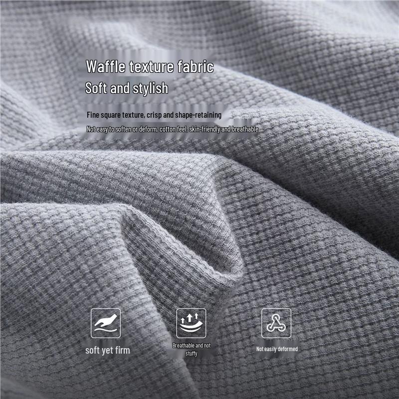 GIORDANO Женская вафельная футболка с цветовыми блоками, короткий рукав