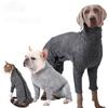 Comfortable Breathable Pet Sterilization Suit Elastic Dog Four Legged Clothes Anti-Licking