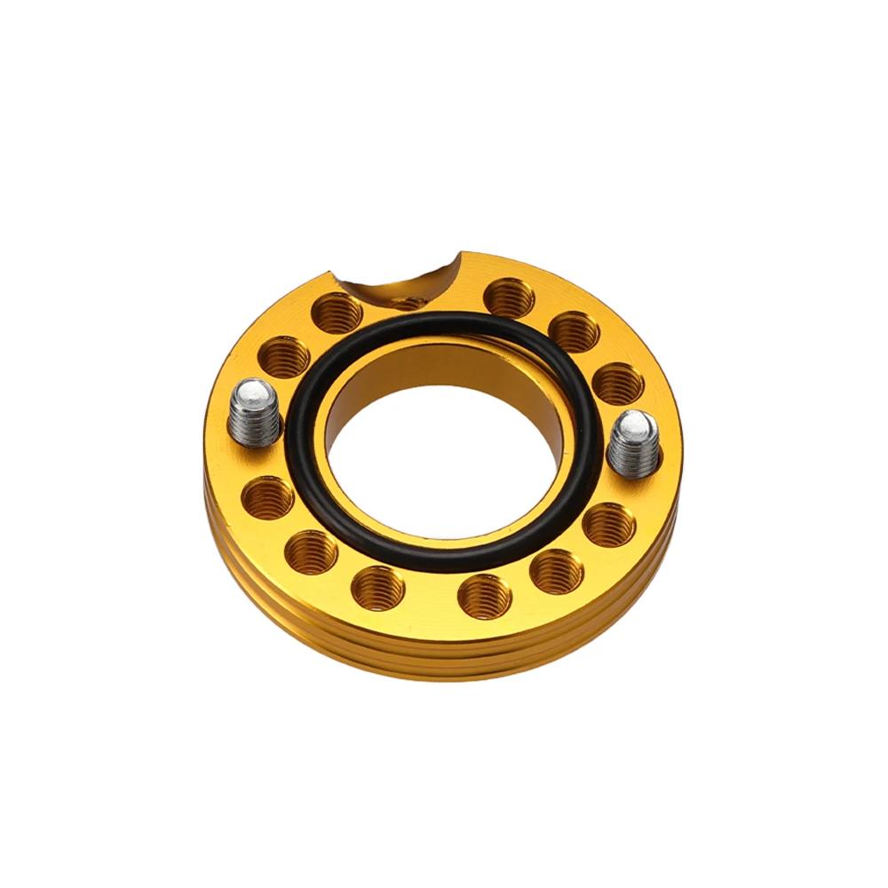 Motorcycle 28mm Carb Carburetor Inlet Manifold Adjuster Universal Spinner Plate For Pit Dirt Bikes Taotao ATV Monkey Moto Parts