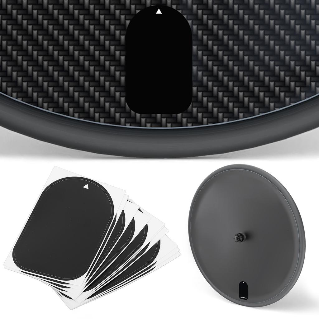 10 шт. Герметичная наклейка на крышку клапана колеса Водонепроницаемая Легкая установка Декоративное уплотнение обода клапана